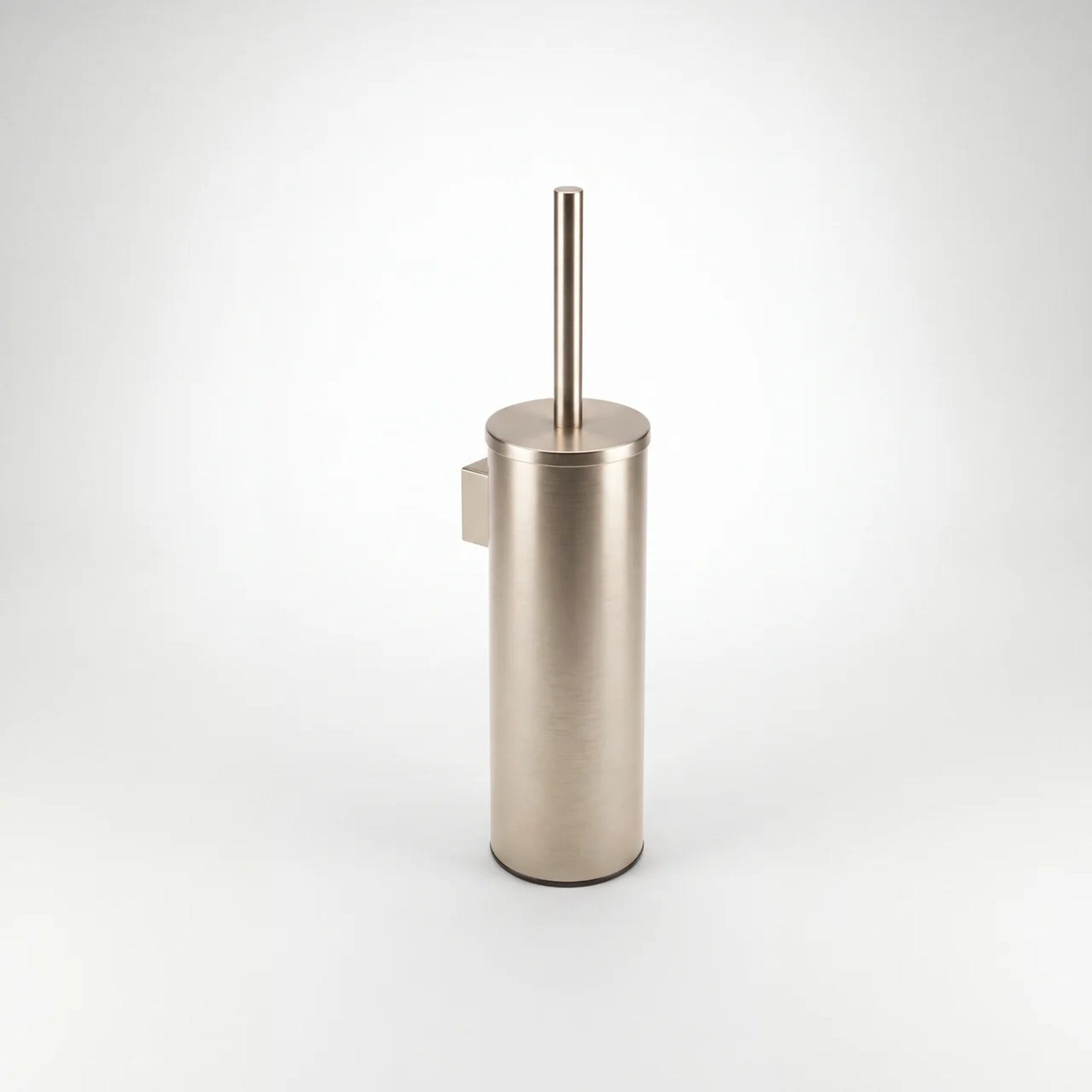 Mimi Cove Wall Mounted Toilet Brush Holder Warm Brushed Nickel