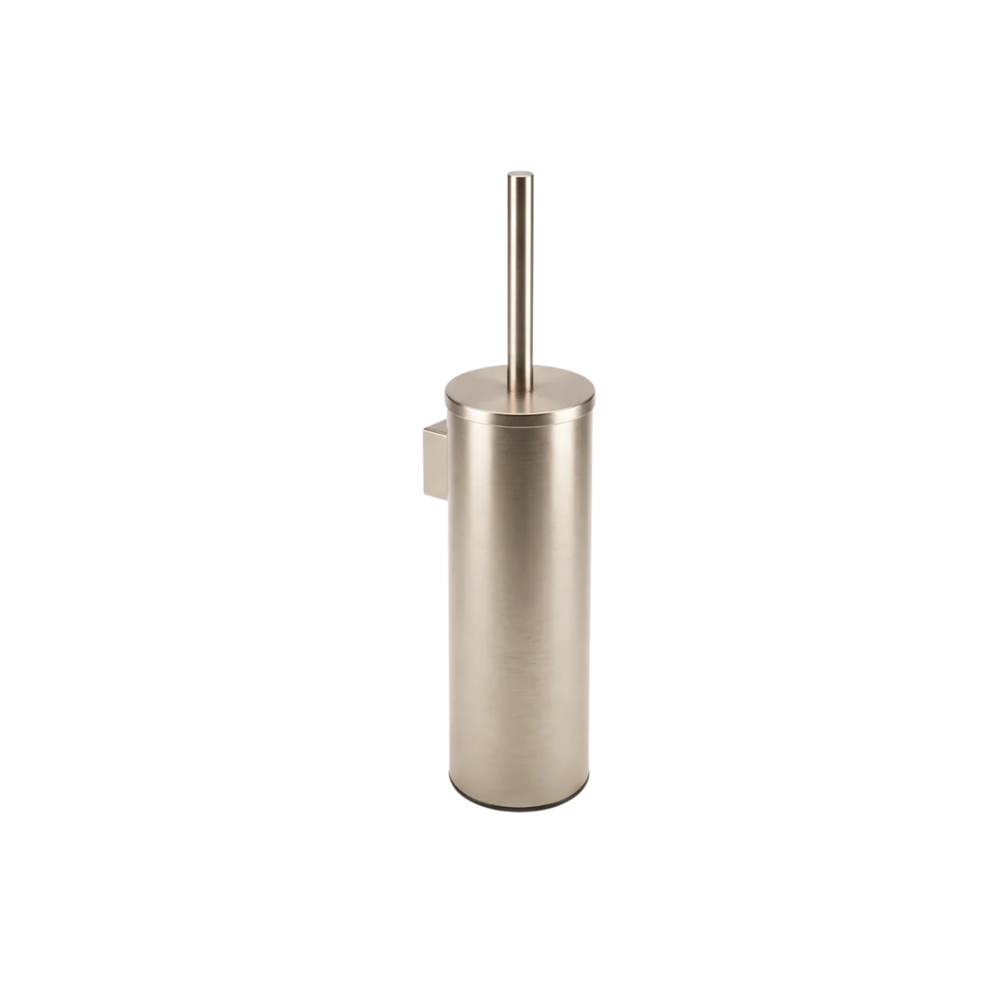 Mimi Cove Wall Mounted Toilet Brush Holder Warm Brushed Nickel