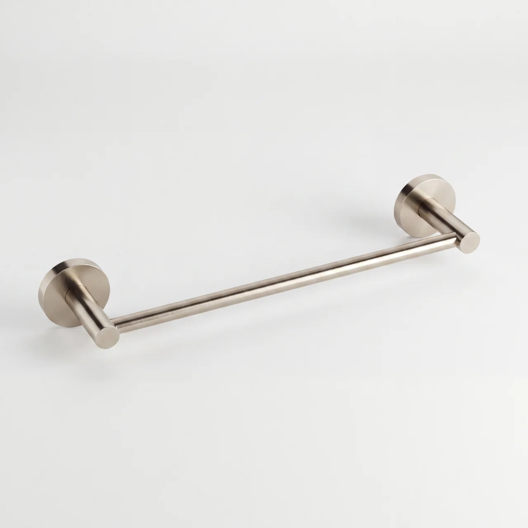Mimi Cove Single Towel Rail 300mm Warm Brushed Nickel