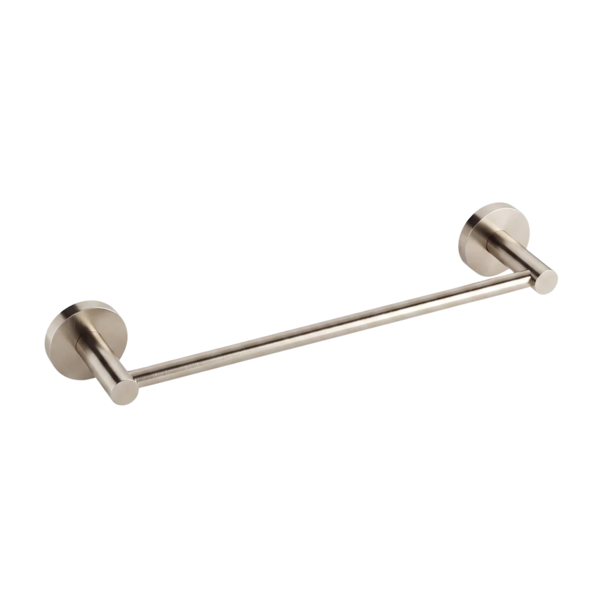 Mimi Cove Single Towel Rail 300mm Warm Brushed Nickel