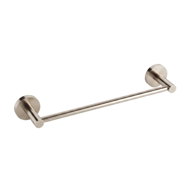 Mimi Cove Single Towel Rail 300mm Warm Brushed Nickel