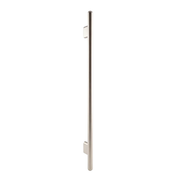 Mimi Cove Vertical Heated Towel Rail Warm Brushed Nickel