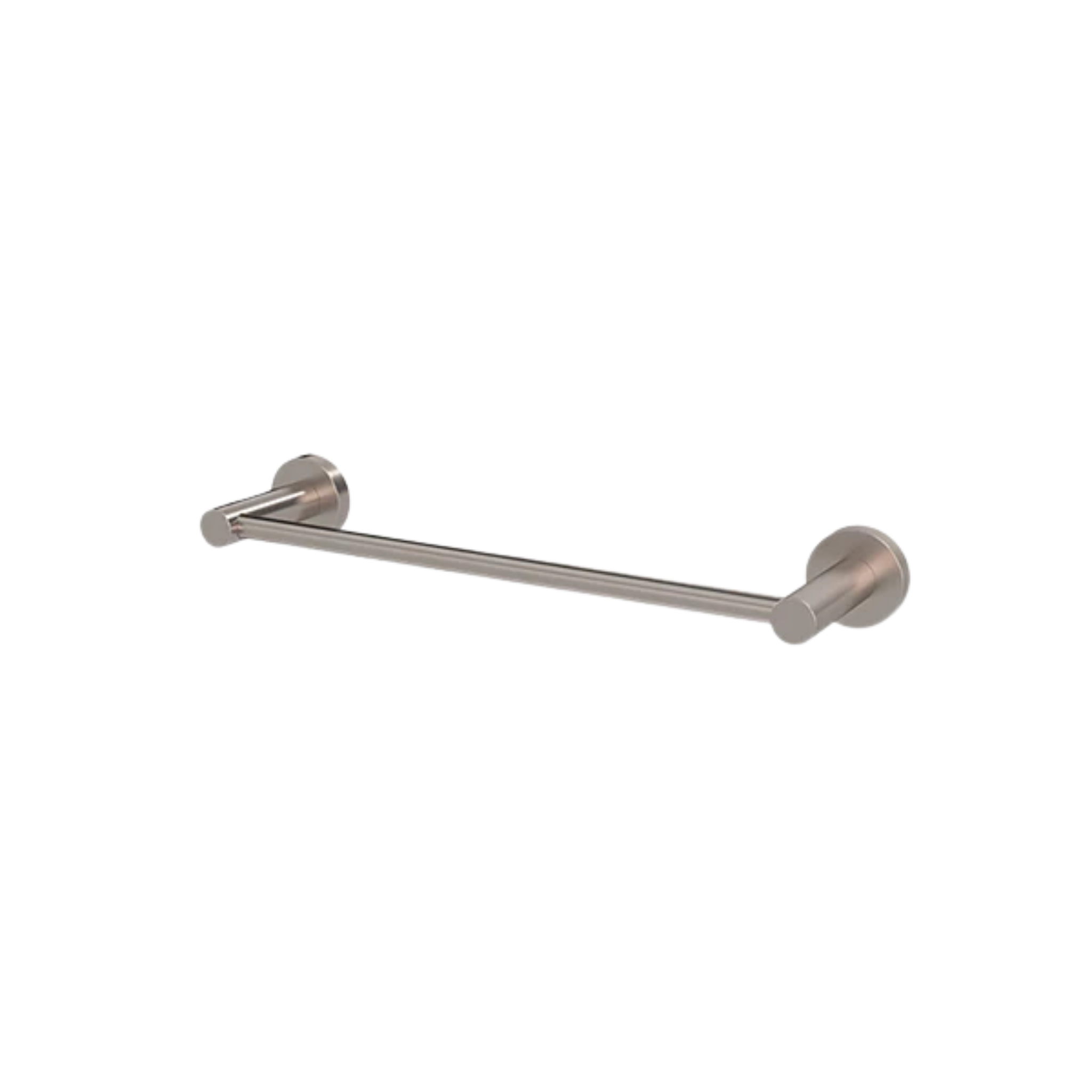 Meir Single Towel Rail 300mm Champagne