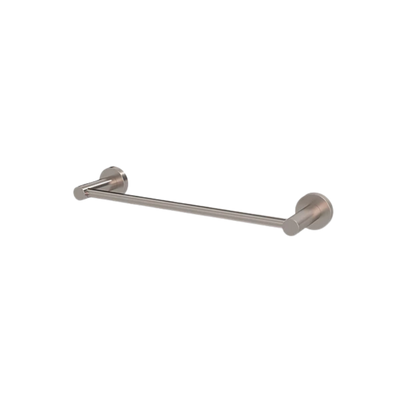 Meir Single Towel Rail 300mm Champagne