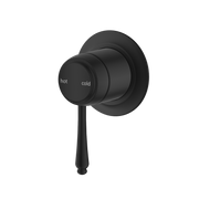 Bella Vista Mica Heritage Shower Mixer Matte Black – TRIM KIT ONLY