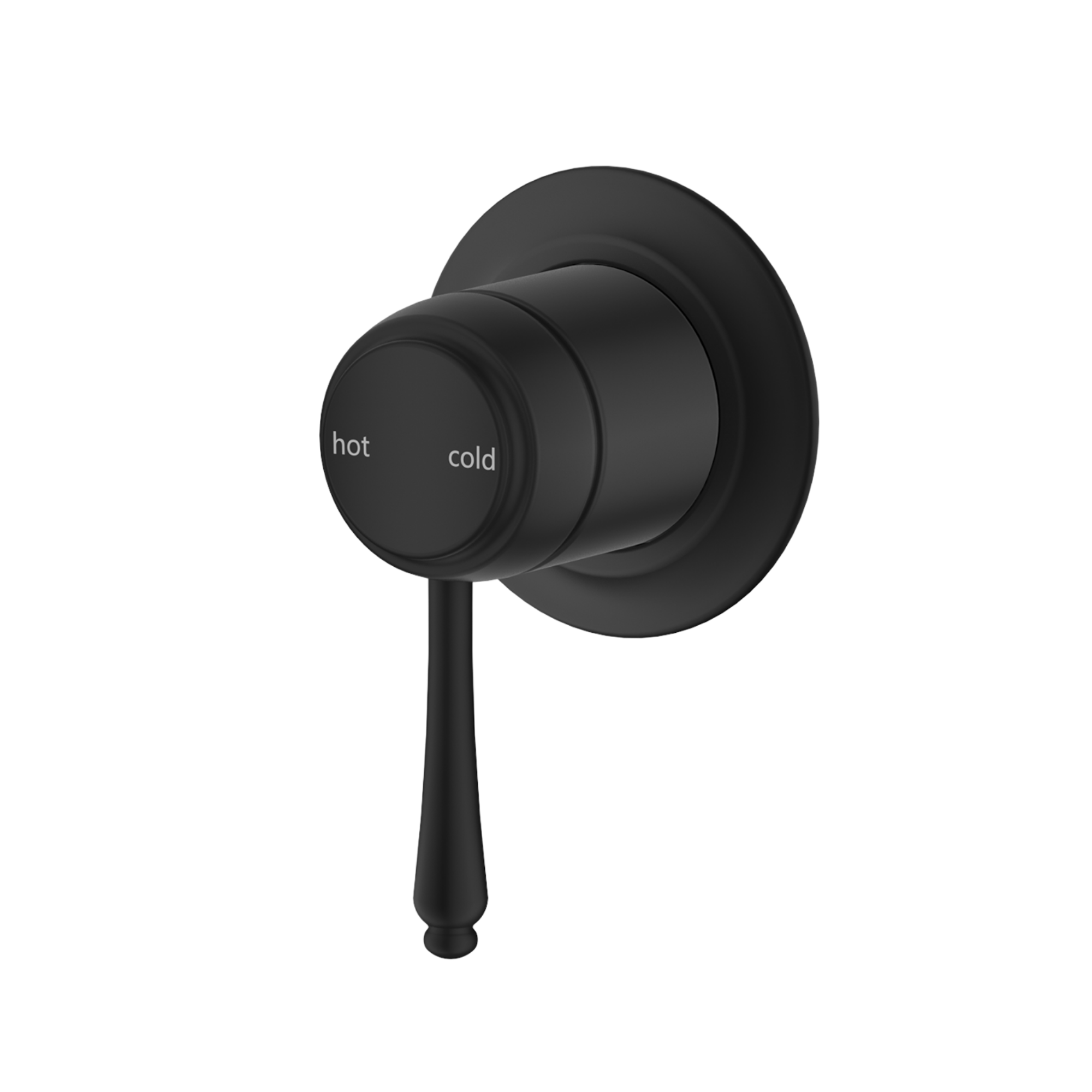 Bella Vista Mica Heritage Shower Mixer Matte Black – TRIM KIT ONLY