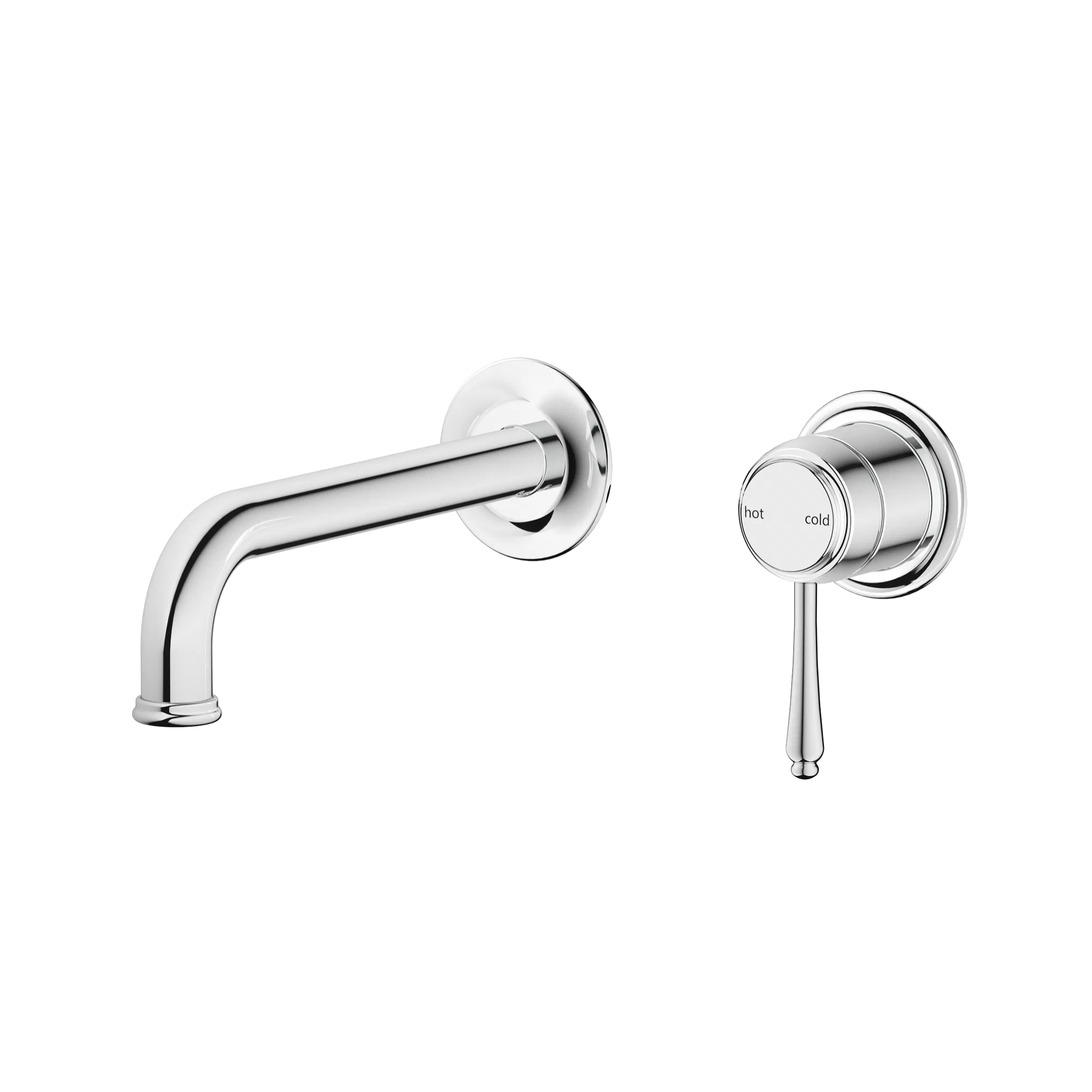 Bella Vista Mica Heritage Wall-Spout Combo Chrome – TRIM KIT ONLY
