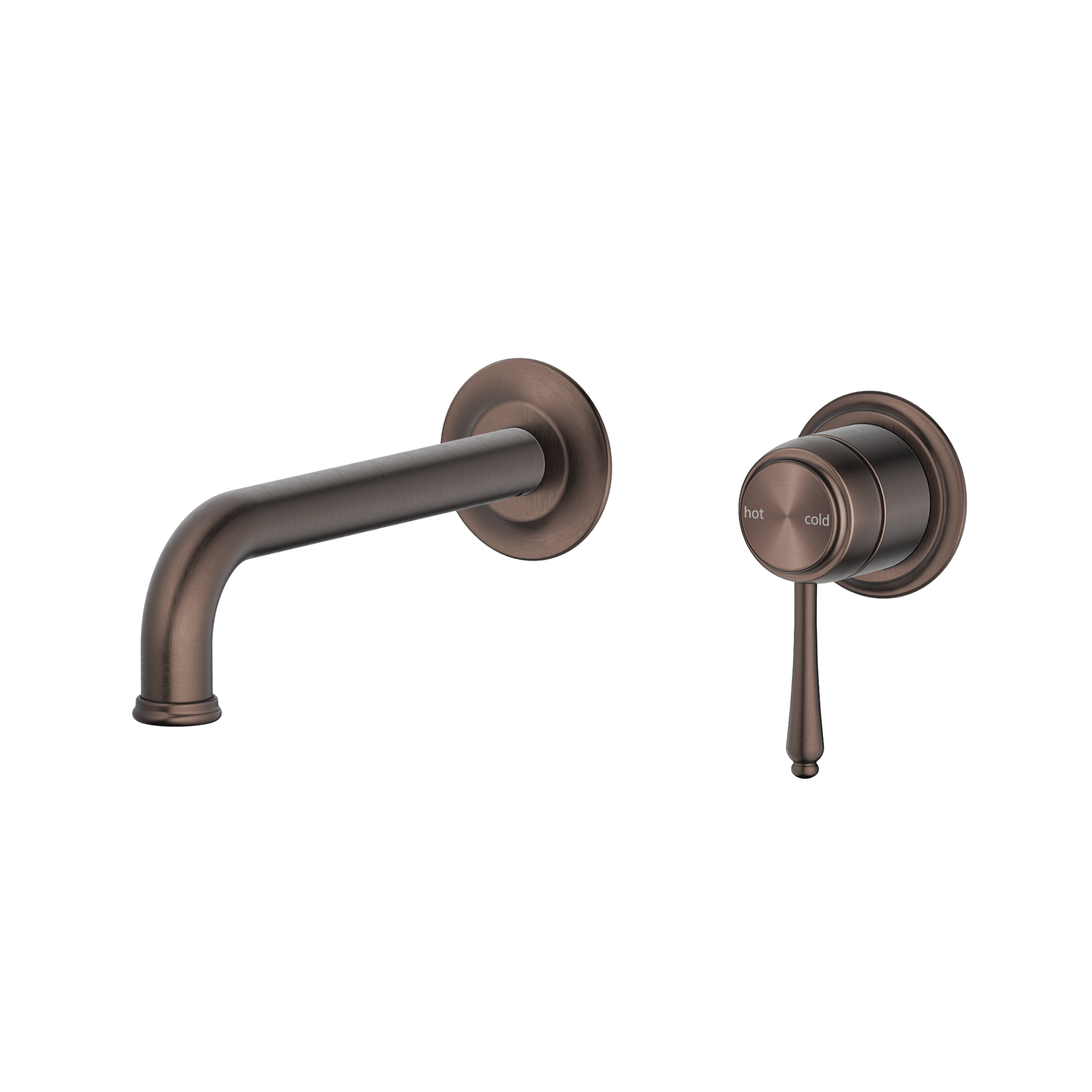 Bella Vista Mica Heritage Wall-Spout Combo Dusk Bronze – TRIM KIT ONLY
