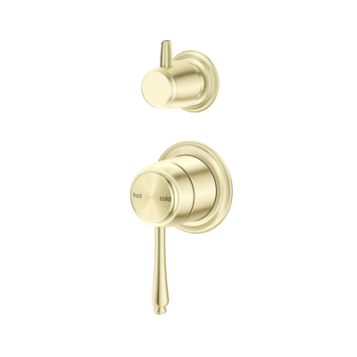 Bella Vista Mica Heritage Shower Diverter Mixer French Gold - TRIM KIT ONLY