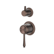 Bella Vista Mica Heritage Shower Diverter Mixer Dusk Bronze - TRIM KIT ONLY