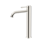 Bella Vista Mica Heritage Tall Basin Mixer Brushed Nickel