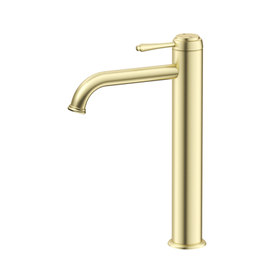 Bella Vista Mica Heritage Tall Basin Mixer French Gold