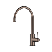 Bella Vista Mica Heritage Gooseneck Sink Mixer Dusk Bronze
