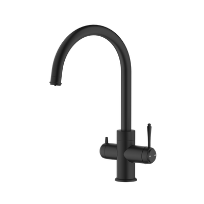 Bella Vista Mica Heritage 3-Way Filter Sink Mixer Matte Black