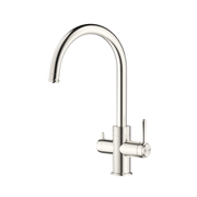 Bella Vista Mica Heritage 3-Way Filter Sink Mixer Brushed Nickel