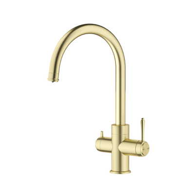 Bella Vista Mica Heritage 3-Way Filter Sink Mixer French Gold