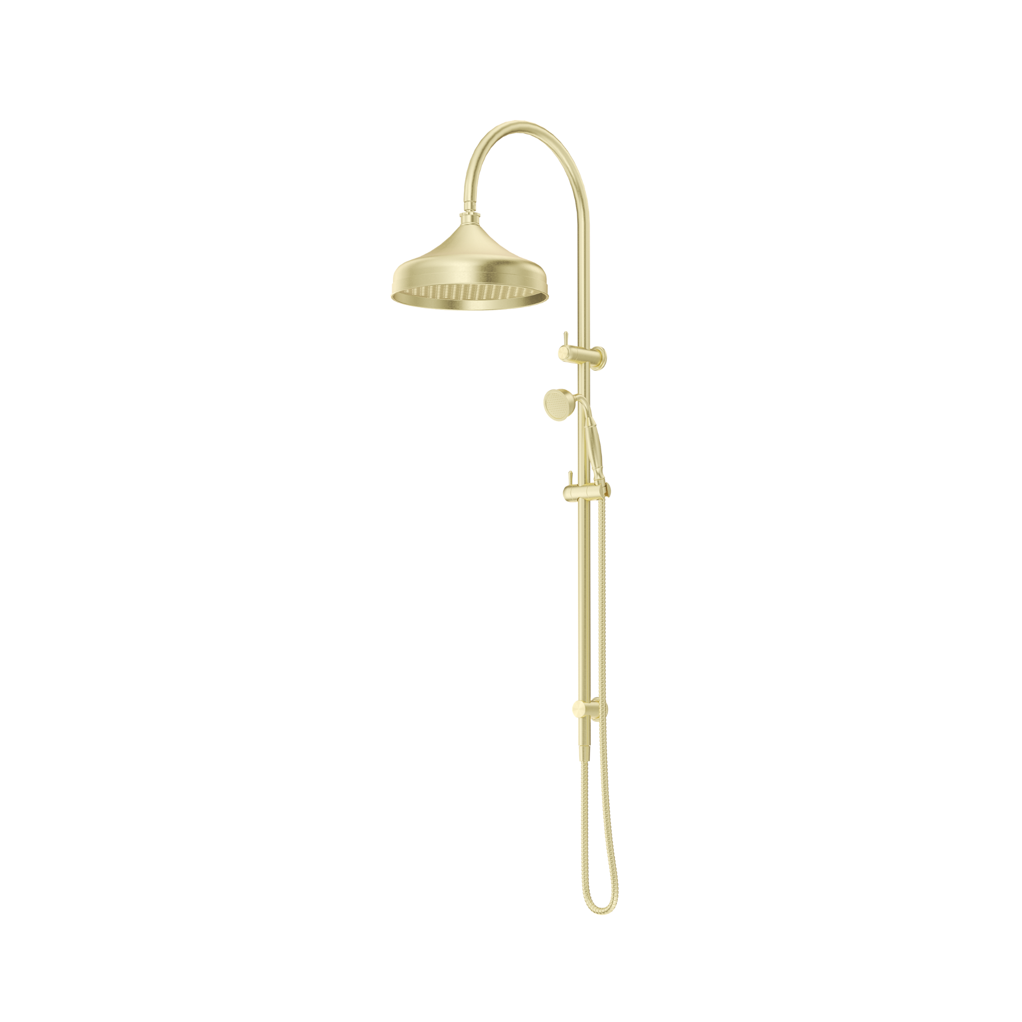 Bella Vista Mica Heritage Dual Shower Rail French Gold
