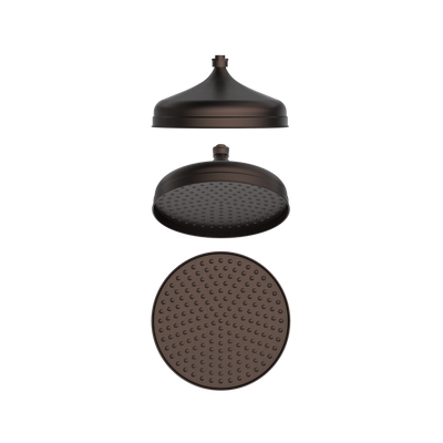 Bella Vista Mica Heritage Shower Head Dusk Bronze