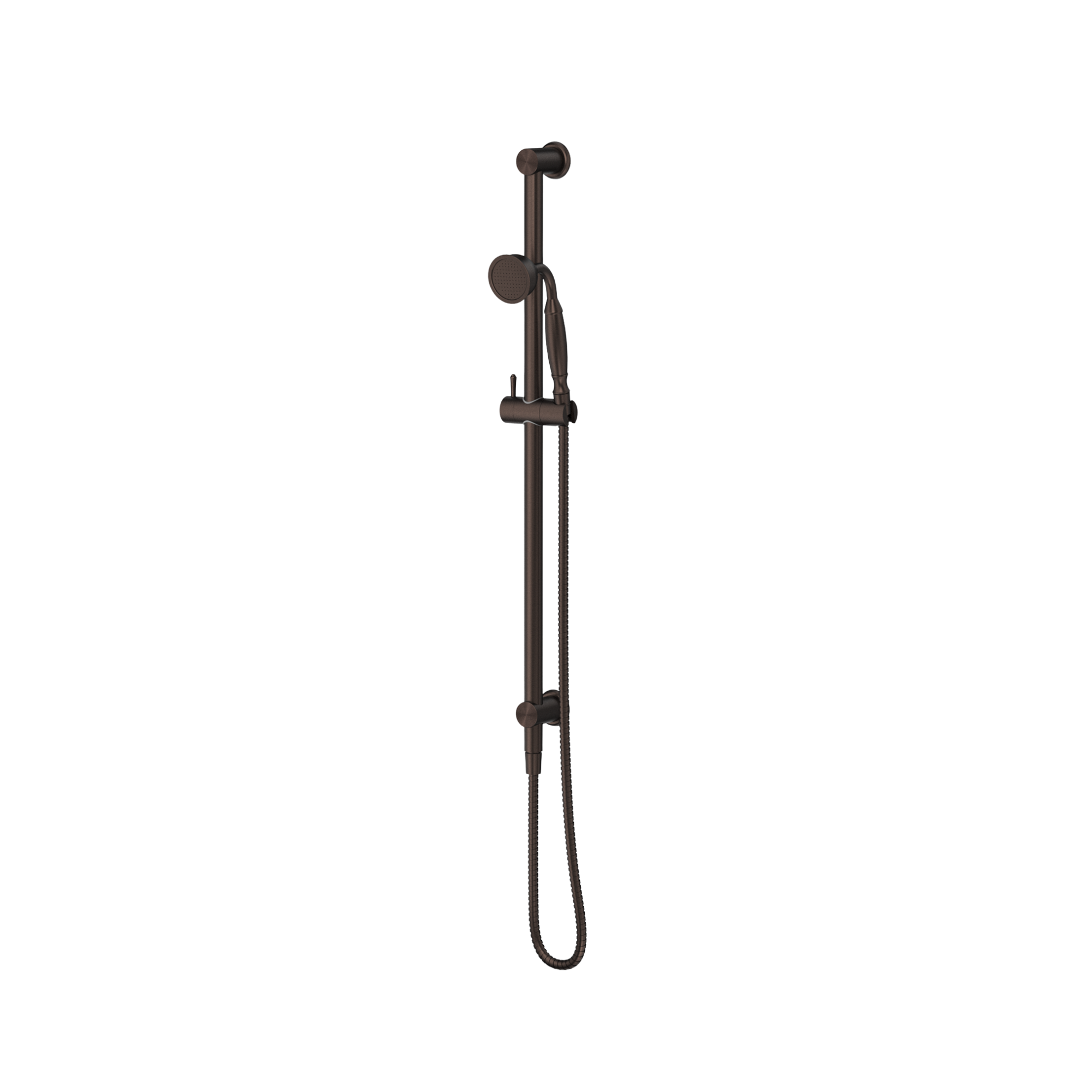 Bella Vista Mica Heritage Shower Rail Matte Black