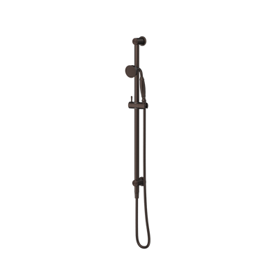 Bella Vista Mica Heritage Shower Rail Matte Black