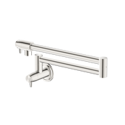 Bella Vista Mica Heritage Pot Filler Brushed Nickel