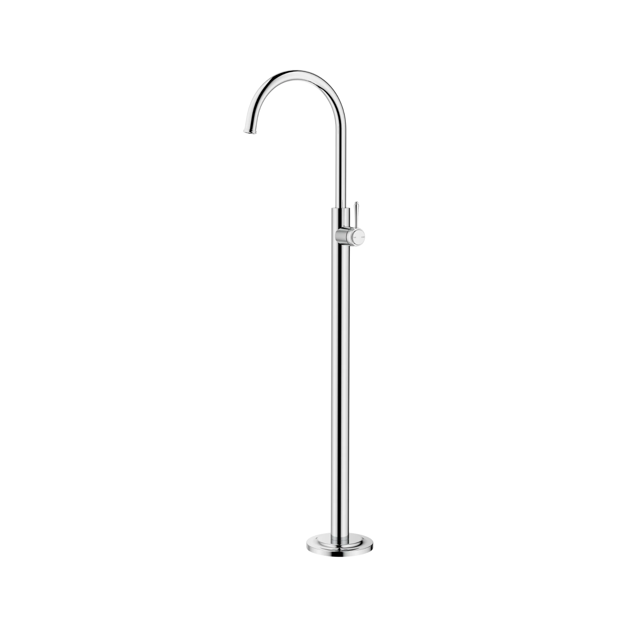 Bella Vista Mica Heritage Freestanding Bath Mixer Chrome