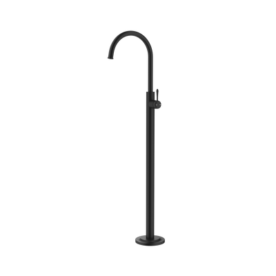 Bella Vista Mica Heritage Freestanding Bath Mixer Matte Black