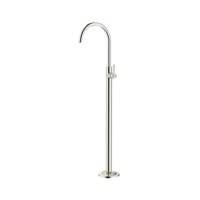 Bella Vista Mica Heritage Freestanding Bath Mixer Brushed Nickel