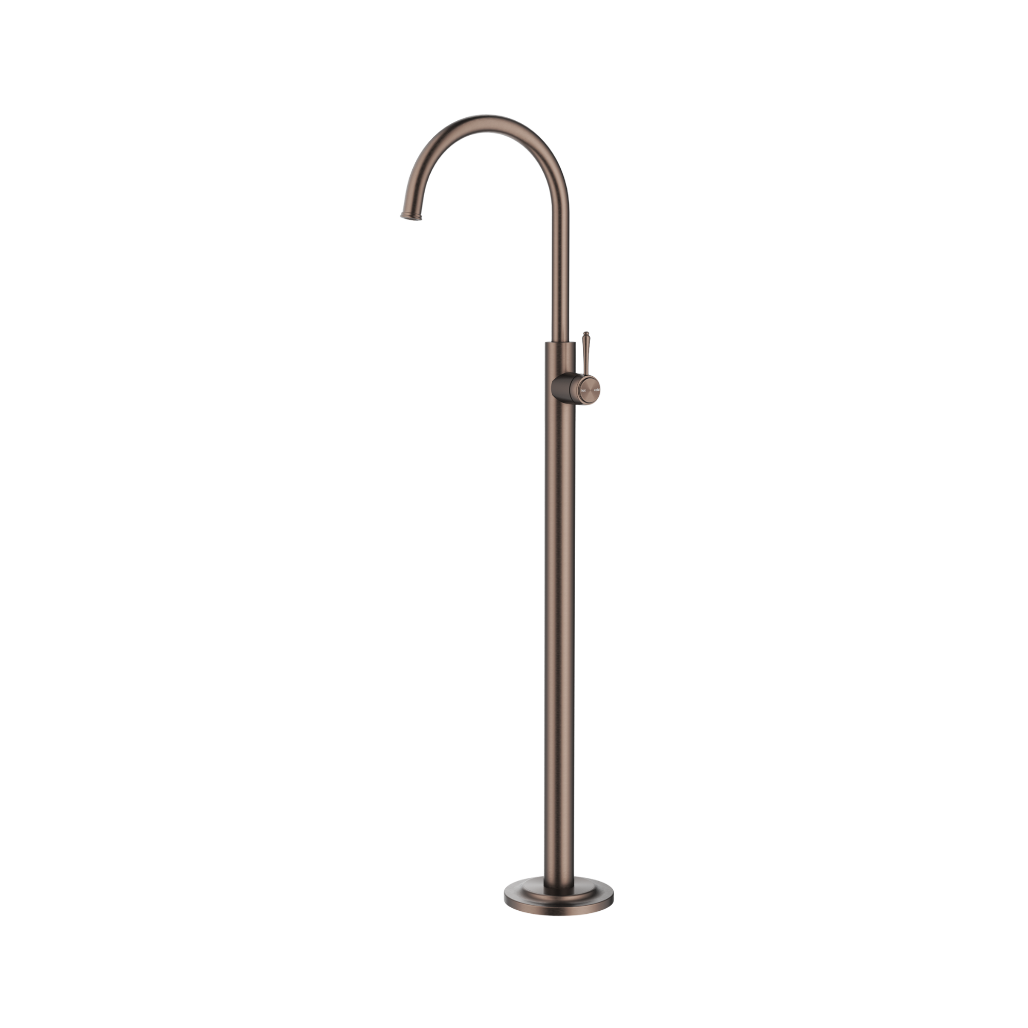 Bella Vista Mica Heritage Freestanding Bath Mixer Dusk Bronze