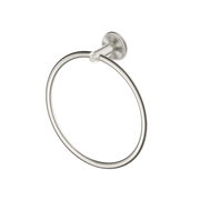 Bella Vista Heritage Mica Towel Ring Brushed Nickel