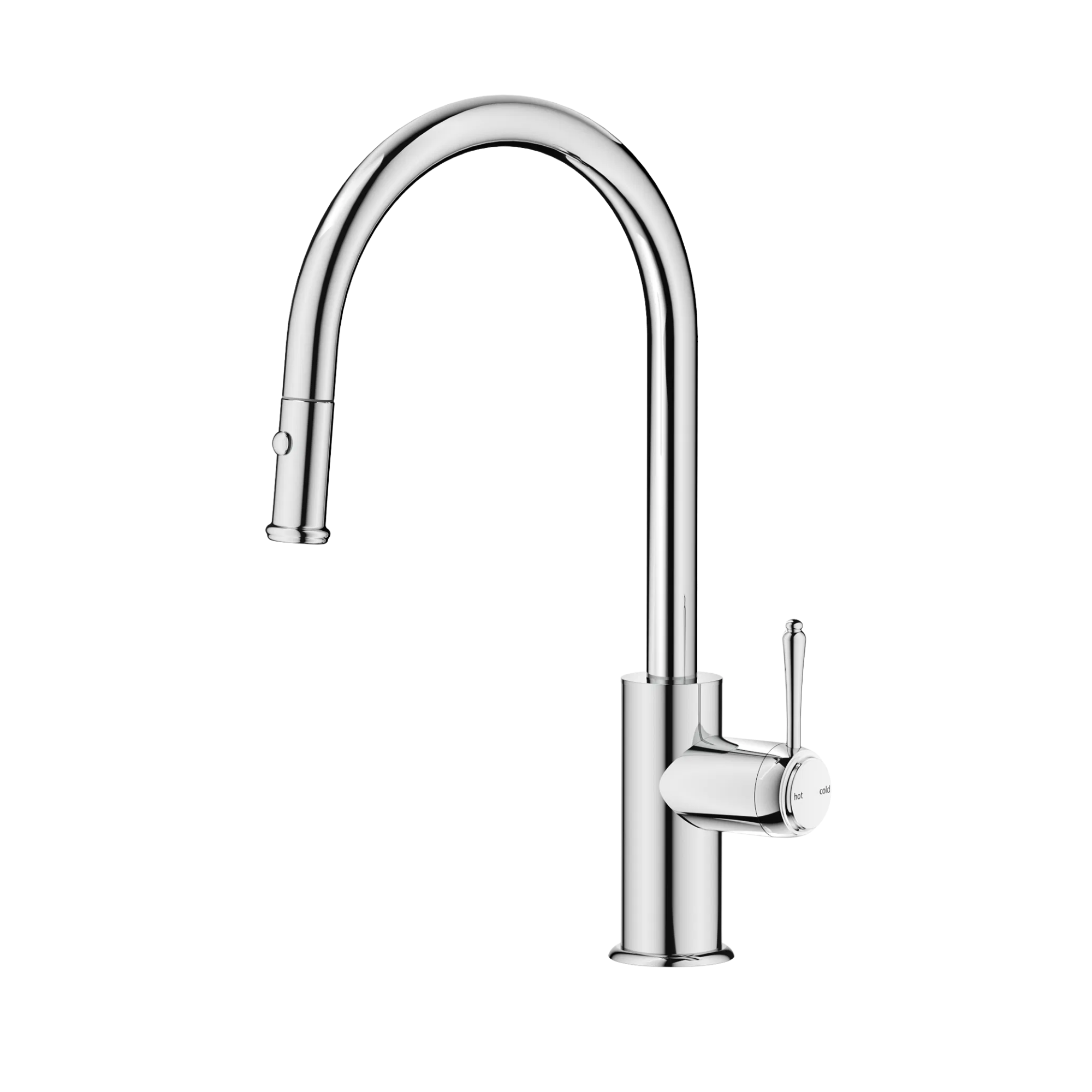 Bella Vista Mica Heritage Pull Out Sink Mixer Chrome