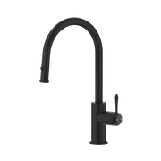 Bella Vista Mica Heritage Pull Out Sink Mixer Matte Black