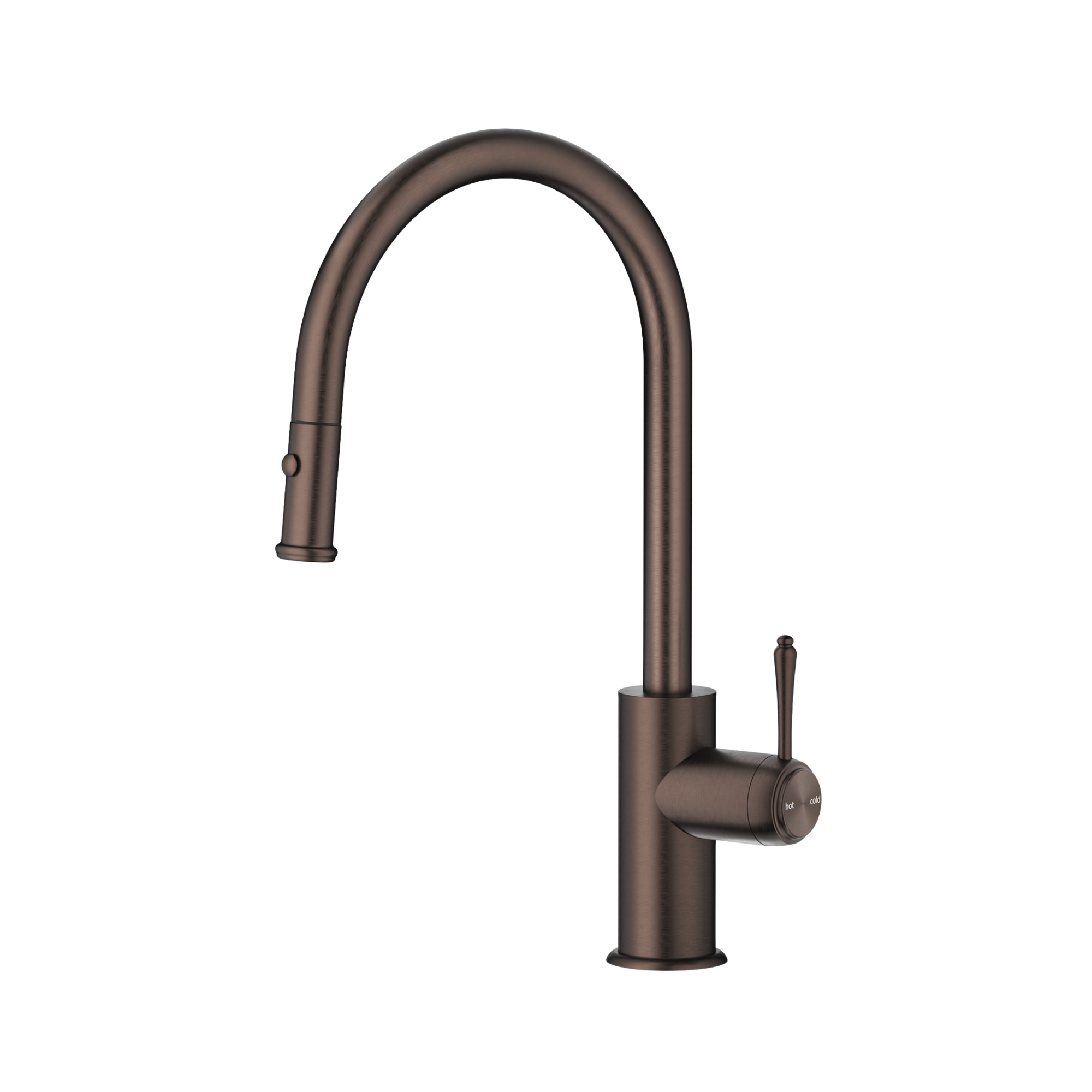 Bella Vista Mica Heritage Pull Out Sink Mixer Dusk Bronze