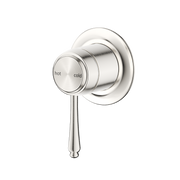 Bella Vista Mica Heritage Shower Mixer Brushed Nickel – TRIM KIT ONLY