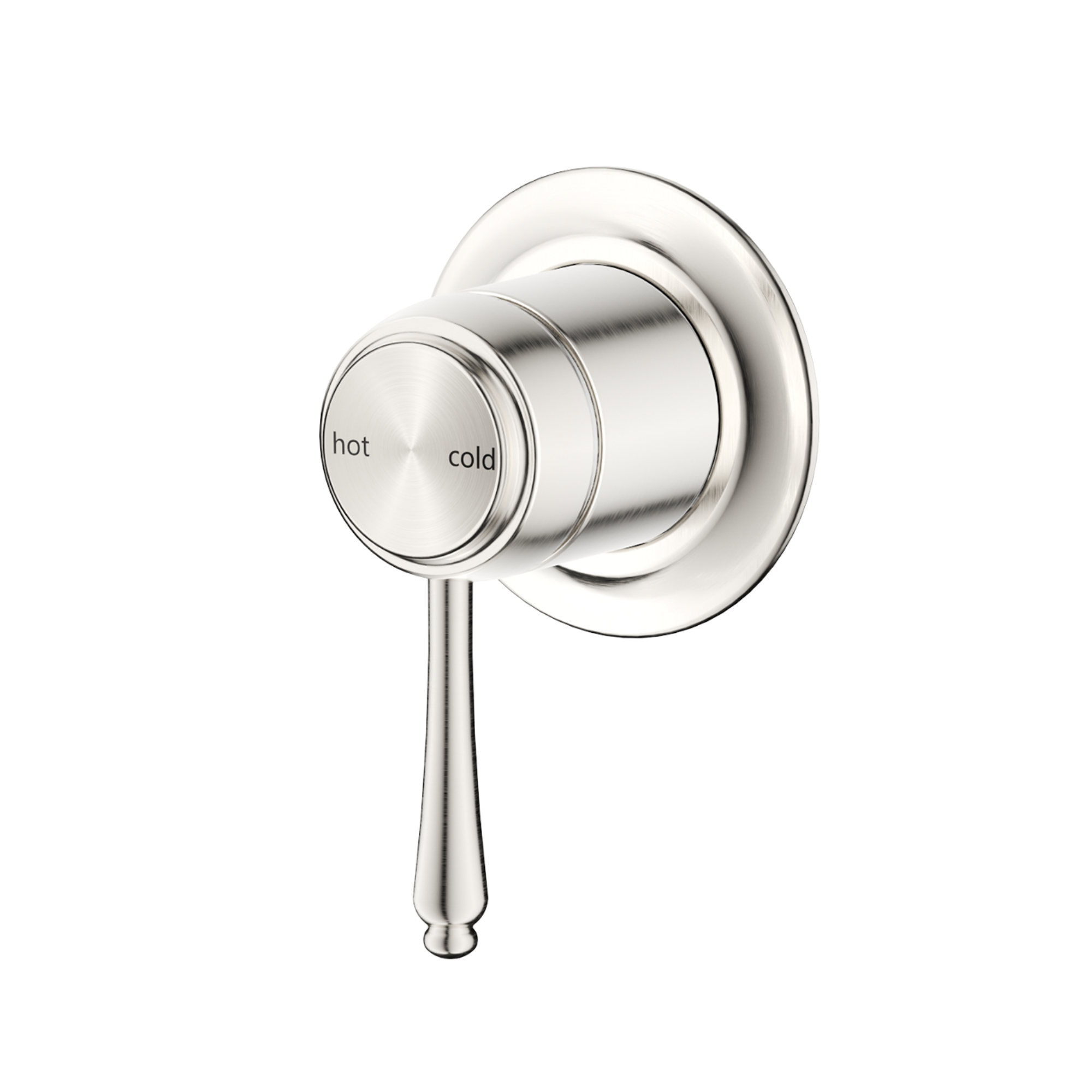 Bella Vista Mica Heritage Shower Mixer Brushed Nickel – TRIM KIT ONLY
