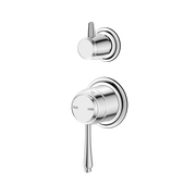 Bella Vista Mica Heritage Shower Diverter Mixer Chrome - TRIM KIT ONLY