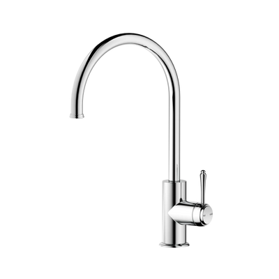 Bella Vista Mica Heritage Gooseneck Sink Mixer Chrome