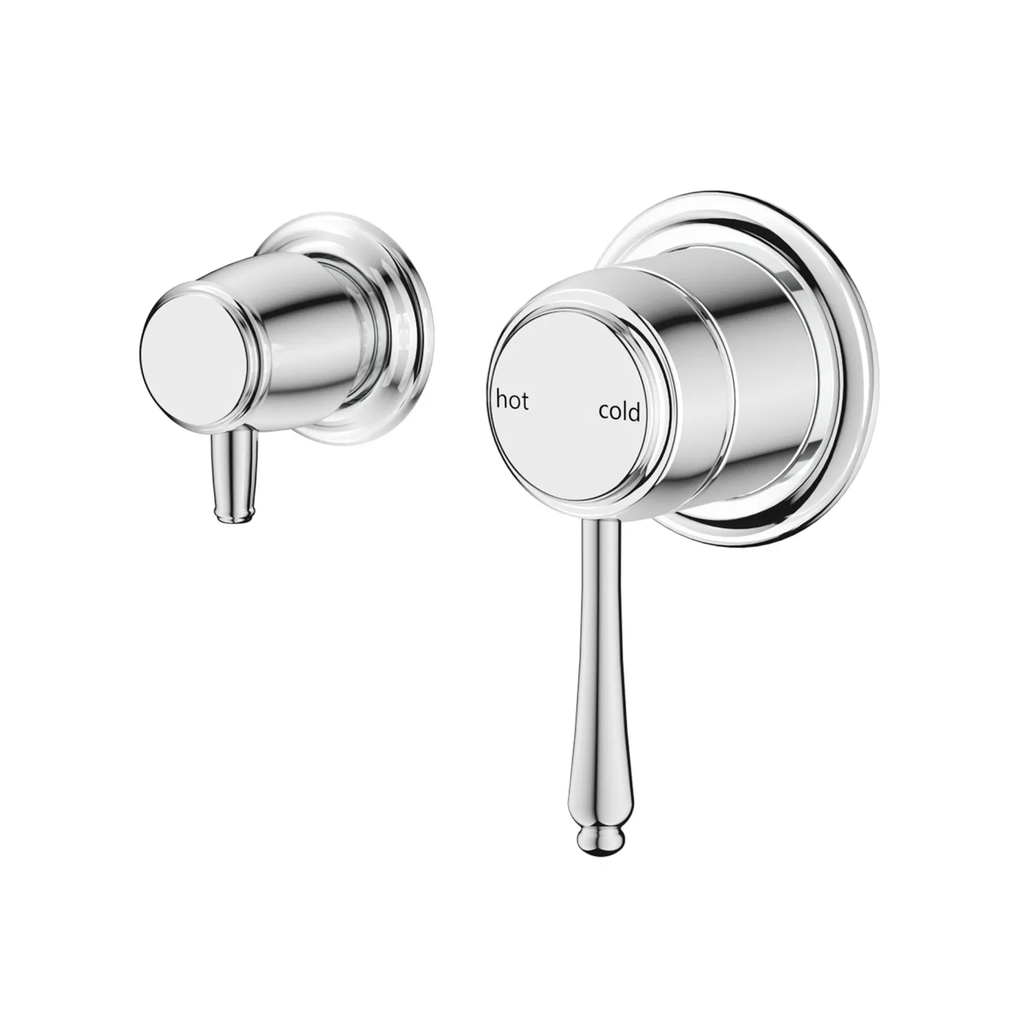 Bella Vista Mica Heritage Shower Mixer Diverter – Sideways Chrome – TRIM KIT ONLY