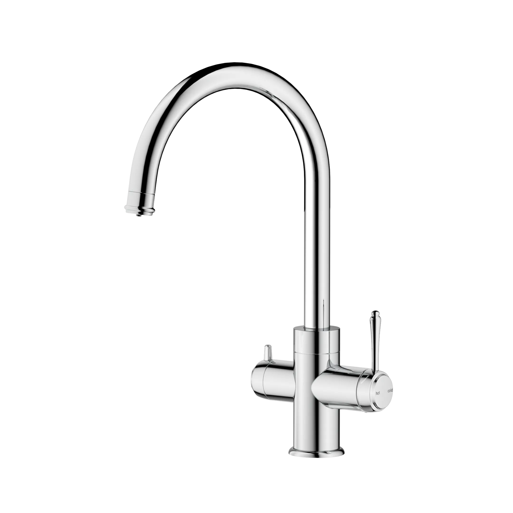 Bella Vista Mica Heritage 3-Way Filter Sink Mixer Chrome