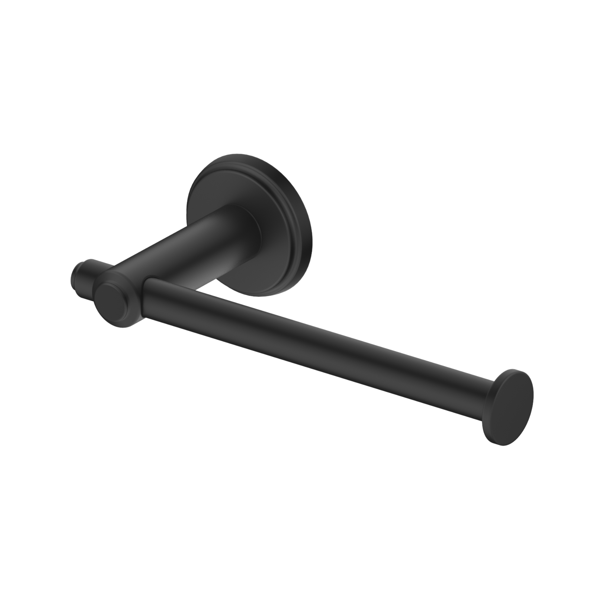 Bella Vista Mica Heritage Toilet Paper Holder Matte Black