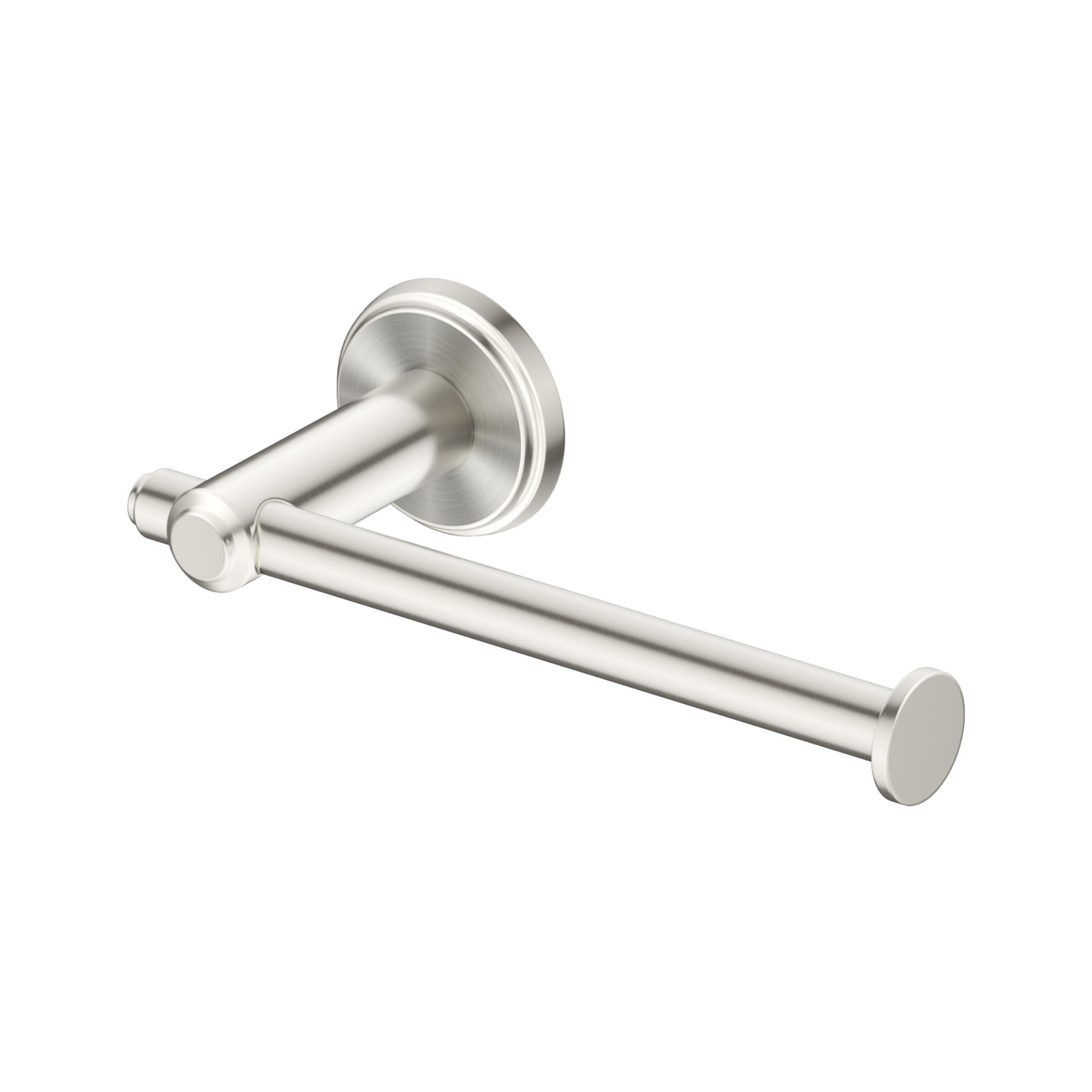 Bella Vista Mica Heritage Toilet Paper Holder Brushed Nickel