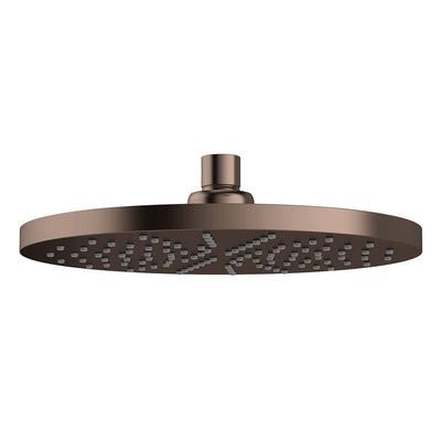 Phoenix Vivid Shower Rose 230mm Round Brushed Bronze