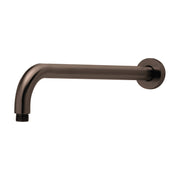 Phoenix Vivid Shower Arm 400mm Round Brushed Bronze