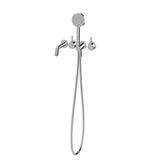 Sussex Virgo Fluted Bath Mixer System with Hand Shower 150mm