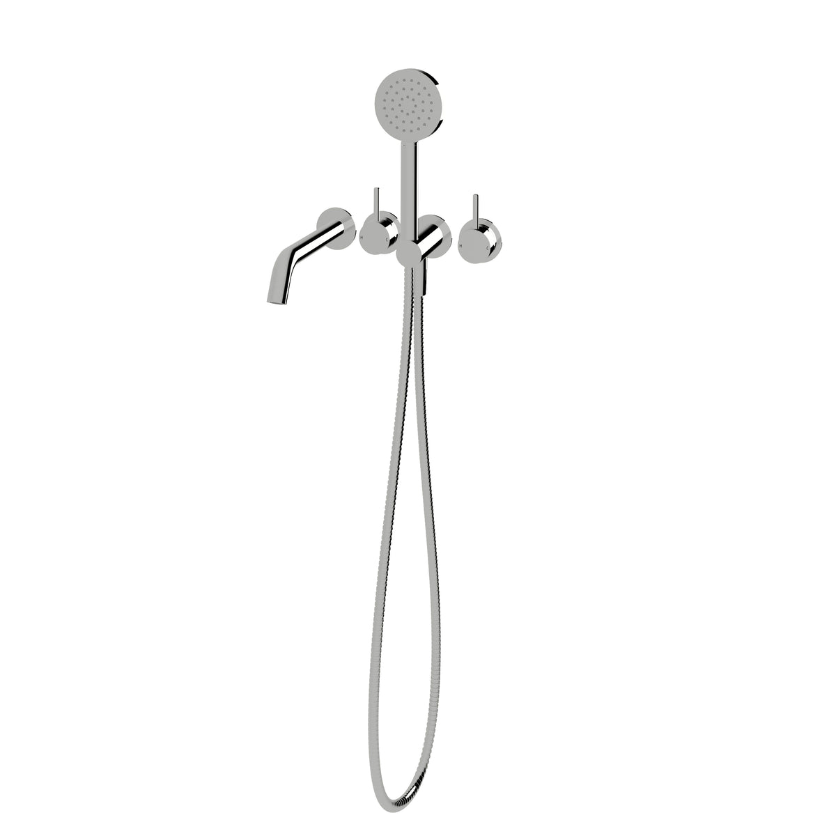 Sussex Virgo Bath Mixer System with Hand Shower 200mm