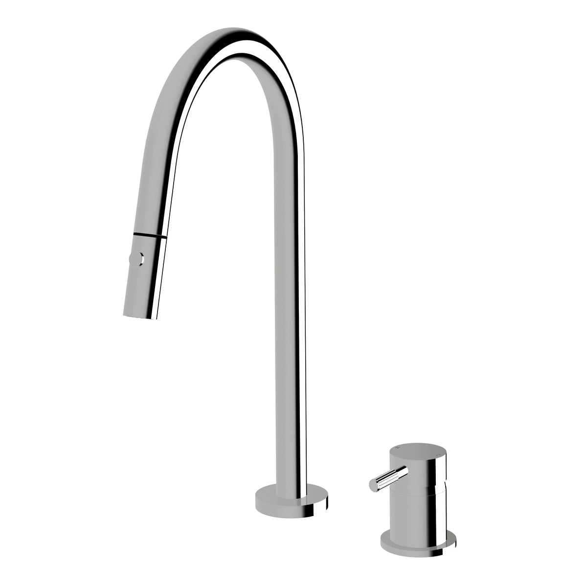Sussex Virgo Fluted Hob Set Pull Out Spray