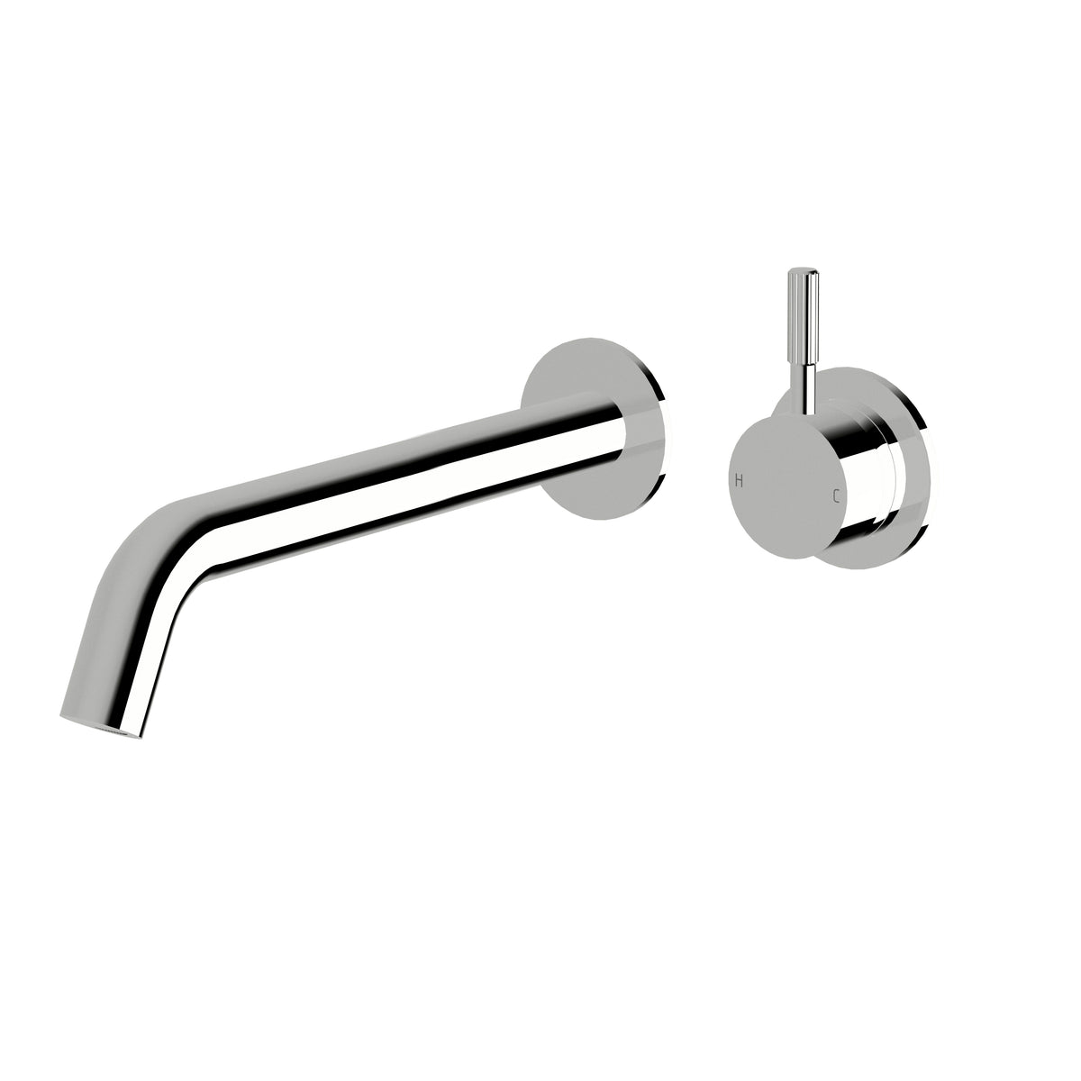 Sussex Virgo Fluted Wall Basin/Bath Mixer Outlet System 250mm