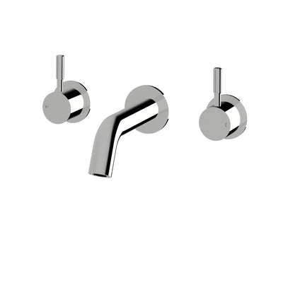 Sussex Virgo Fluted Wall Basin/Bath Set 150mm