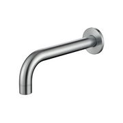 Modern National Star Mini Wall Basin/Bath Spout Brushed Chrome