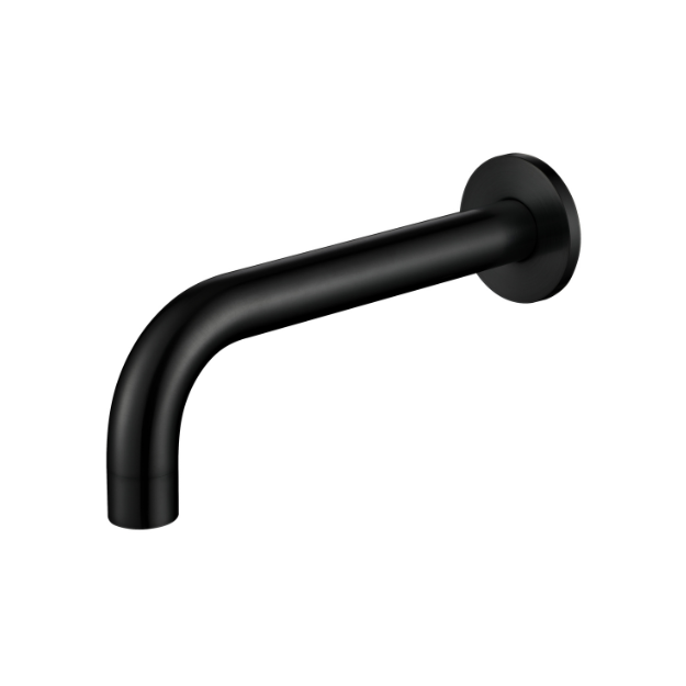 Modern National Star Mini Wall Basin/Bath Spout Matte Black